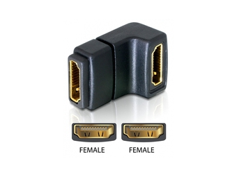 Delock HDMI-Adapter - HDMI weiblich zu HDMI weiblich