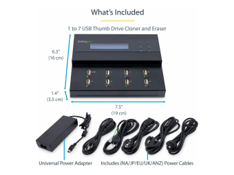 StarTech.com 17 Standalone USB Duplizierer und