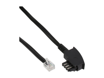 InLine TAE-N Anschlusskabel - 6pol. voll belegt - 3m