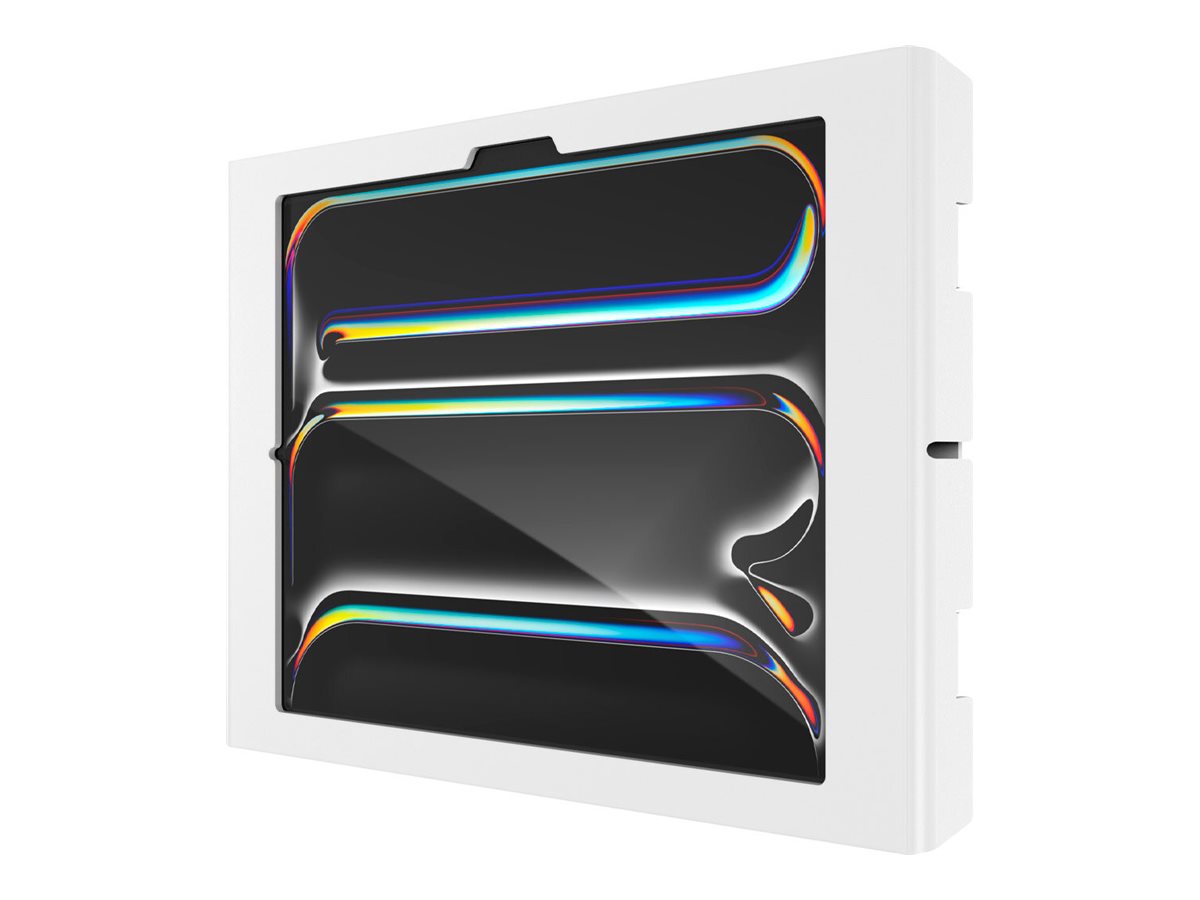 Compulocks iPad Pro M4 13" (2024), Apex Secured Enclosure Wall Mount - Gehäuse - für Tablett - gesichert - verriegelbar - Metallrahmen - weiß - Bildschirmgröße 33.02 cm (13")
