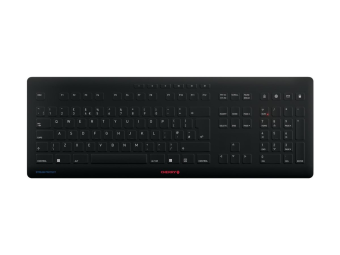 Cherry STREAM PROTECT - Tastatur - kabellos - 2.4 GHz