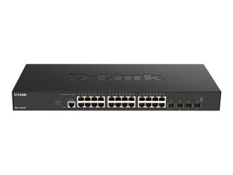 D-Link DXS 1210-28T - Switch - Smart - 24 x 10GBase-T + 4 x 25 Gigabit SFP28