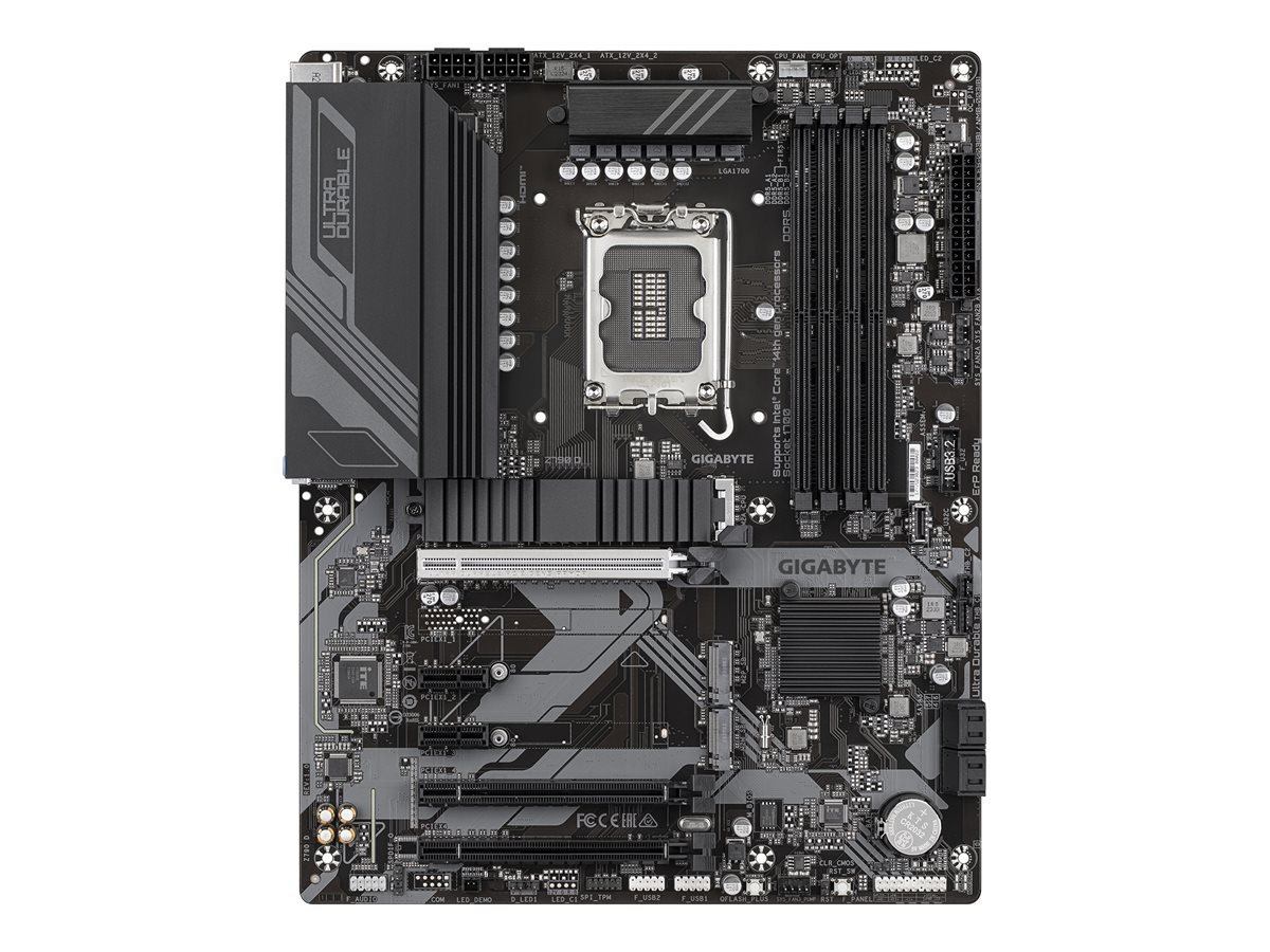 Gigabyte Z790 D - 1.0 - Motherboard - ATX - LGA1700-Sockel - Z790 Chipsatz - USB 3.2 Gen 1, USB-C 3.2 Gen2, USB-C 3.2 Gen 1, USB 3.2 Gen 2 - 2.5 Gigabit LAN - Onboard-Grafik (CPU erforderlich)