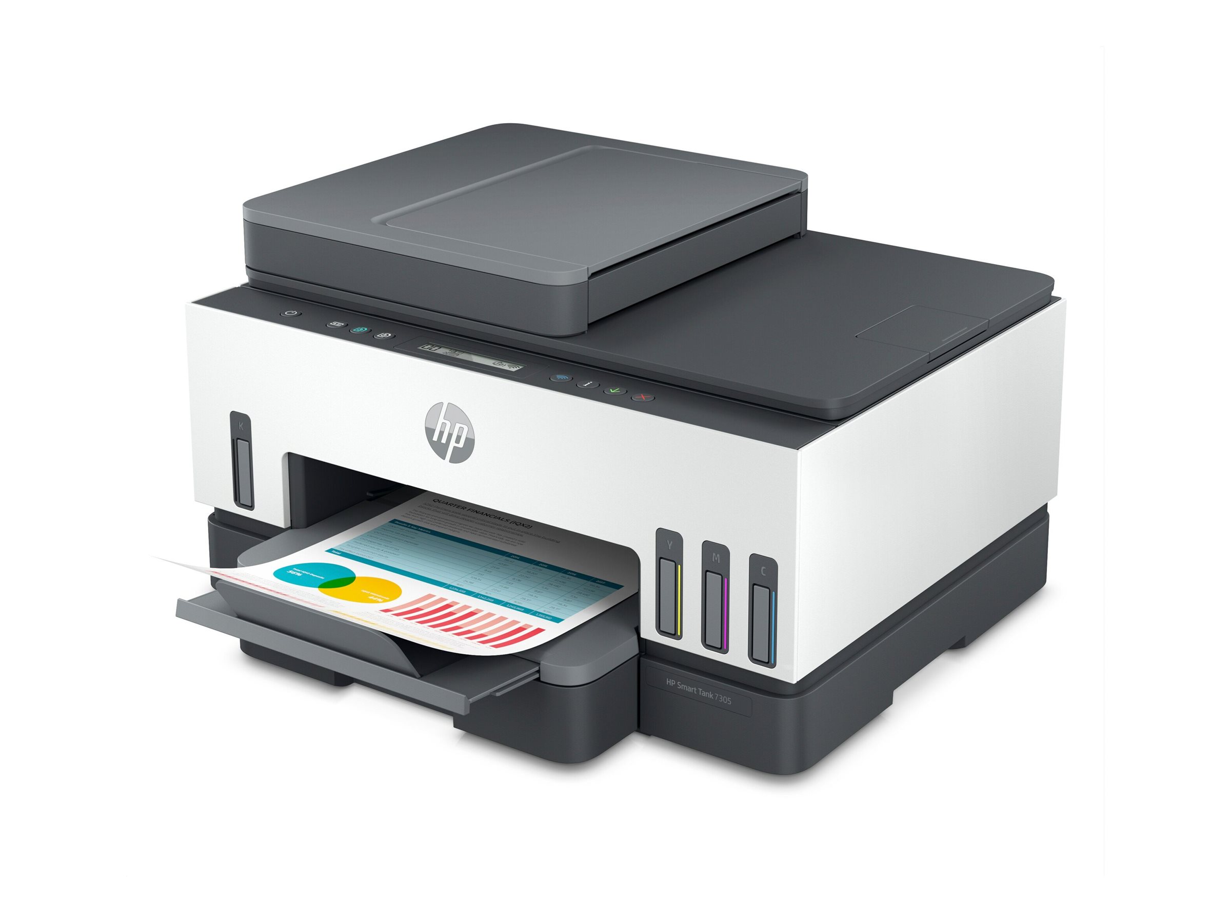 HP Smart Tank 7305 All-in-One - Multifunktionsdrucker - Farbe - Tintenstrahl - wiederbefüllbar - Letter A (216 x 279 mm)