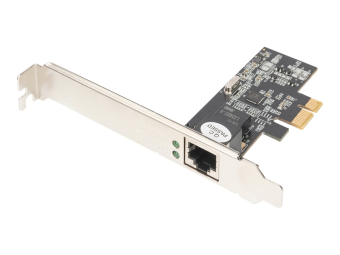DIGITUS Single Port 25 Gigabit Ethernet Netzwerkkarte RJ45 PCI Express Realtek Chipsatz