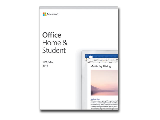 Microsoft Office Home and Student 2019 - Box-Pack