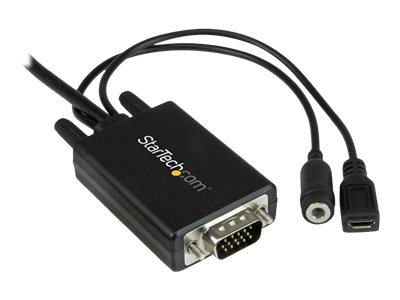 StarTech.com 3m DisplayPort auf VGA Adapterkabel mit Audio - DP zu VGA Konverter - 1920x1200 - DisplayPort-Adapter - DisplayPort (M)