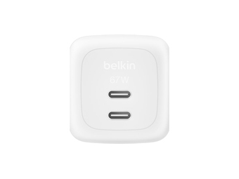 Belkin BoostCharge Dual USB-C PD Wall Chrg - 67.000 W