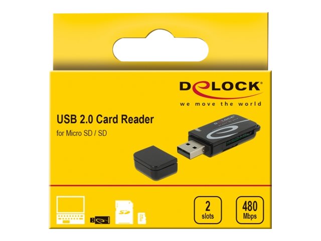 Delock Kartenleser (Multi-Format) - USB 2.0