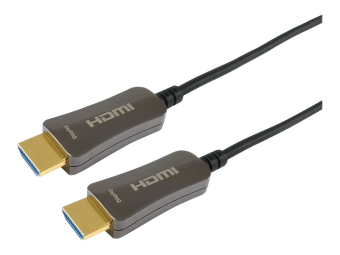 Equip Life - Highspeed - HDMI-Kabel mit Ethernet - HDMI männlich zu HDMI männlich - 70 m - 4K Unterstützung Active Optical Cable (AOC)