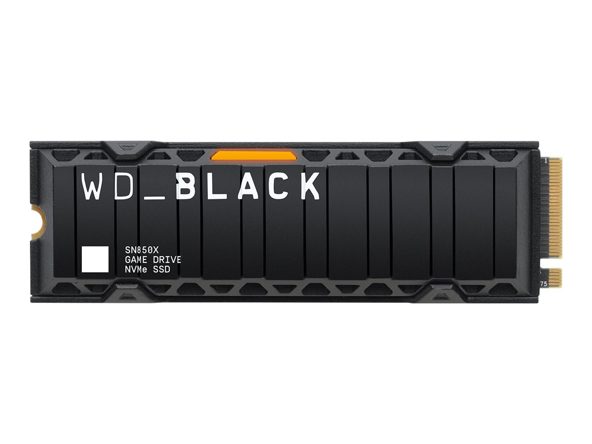 WD_BLACK SN850X WDS200T2XHE - SSD - 2 TB - intern - M.2 2280 - PCIe 4.0 x4 (NVMe)