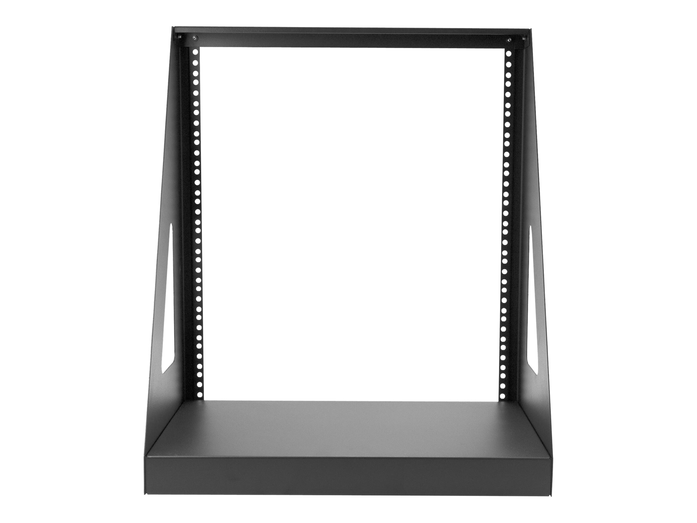 StarTech.com 2POSTRACK12 2 Pfosten Schwerlast Rack (Open Frame Server Rack 12HE)