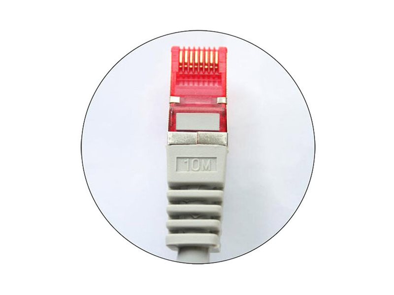 InLine Patchkabel - SFTP (PiMf) - Cat.6 - halogenfrei - Kupfer - grau - 3m