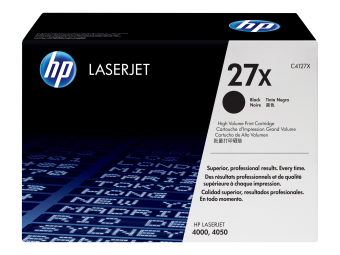 HP 27X - Hohe Ergiebigkeit - Schwarz - original - LaserJet - Tonerpatrone (C4127X)