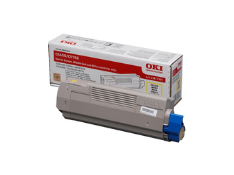 OKI Gelb - original - Tonerpatrone - für C5650dn