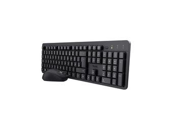 Trust TKM-360 Kabellos Tastatur Maus-Set Geräuscharme Tasten Hotkey - Desktop - 1.600 dpi