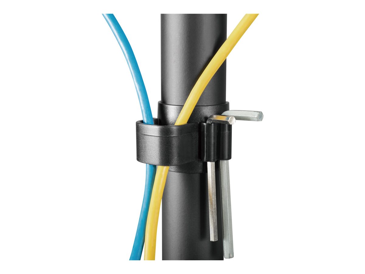 Neomounts FPMA-D550D3 - Befestigungskit - Voll beweglich - für 3 LCD-Anzeigen - Stahl - Schwarz - Bildschirmgröße 25.4-68.6 cm (10"-27")