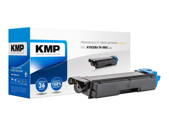 KMP K-T49 - Cyan - kompatibel - Tonerpatrone (Alternative zu Kyocera TK-580C)