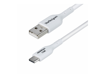 StarTech.com 3m (9.8ft) White USB-A to USB-C Charging CableCord MM - USB-Kabel - USB (M)