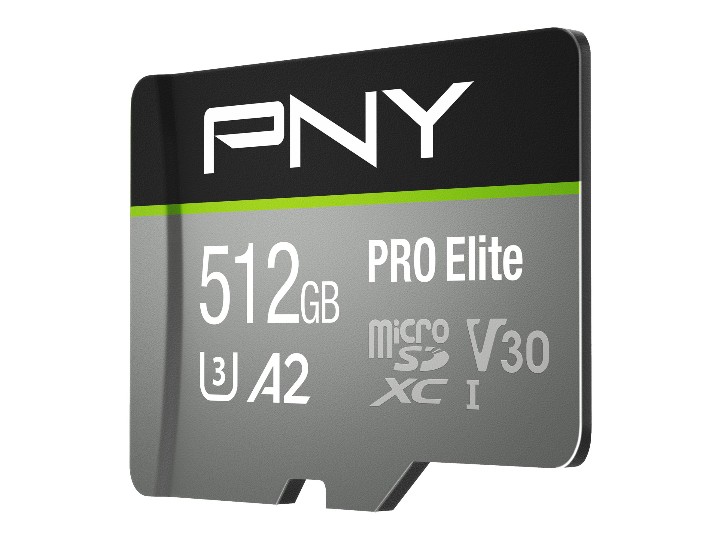 PNY PRO Elite - Flash-Speicherkarte (microSDXC-an-SD-Adapter