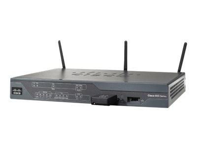 Cisco 881 Ethernet Security - Router 4-Port-Switch