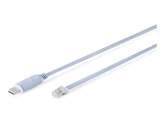 DIGITUS USB 2.0 auf RJ45 Konsolen-Adapterkabel, FTDI-Chipsatz, 180 cm