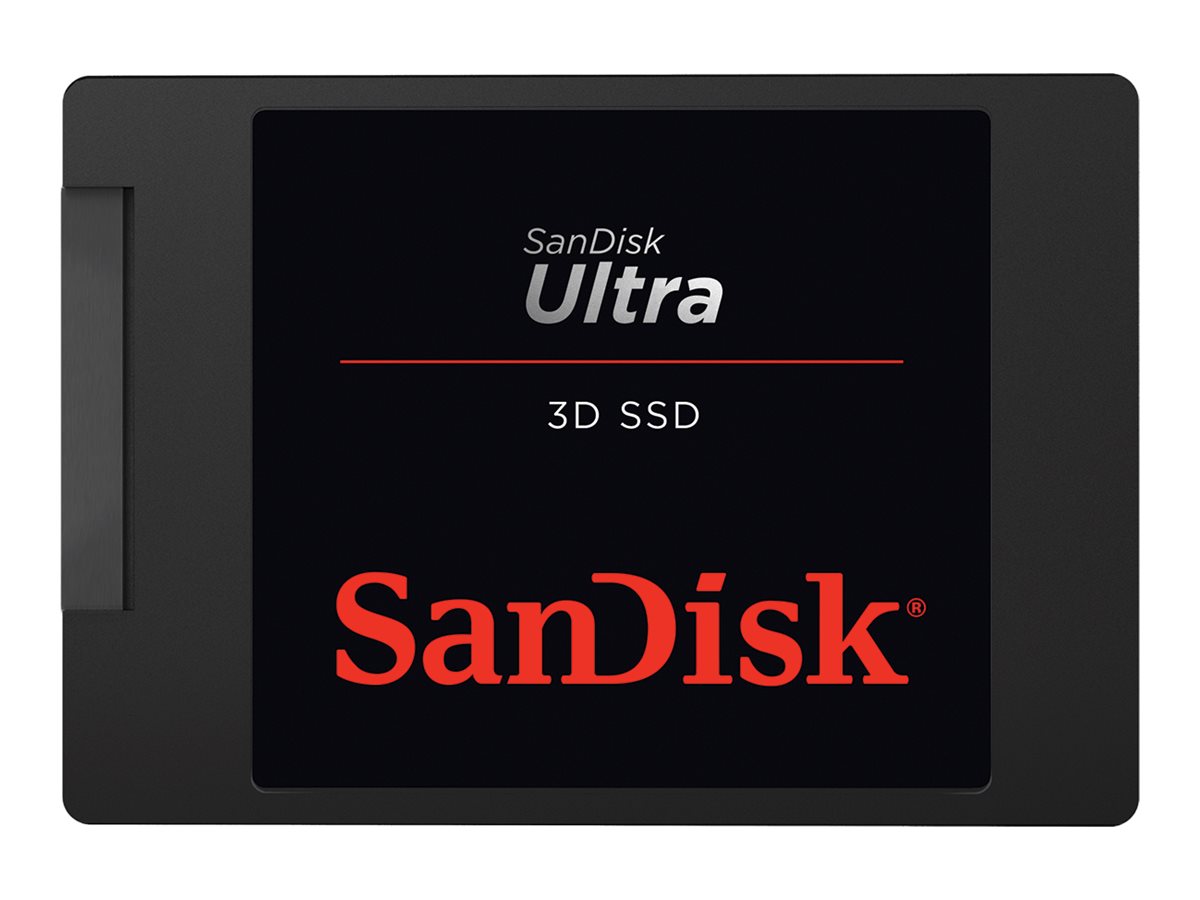 SanDisk Ultra 3D - SSD - 2 TB - intern - 2.5" (6.4 cm)