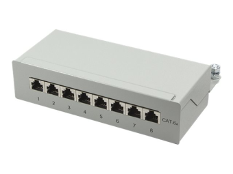 LogiLink Patch Panel Desktop - Patch Panel - geeignet für Wandmontage
