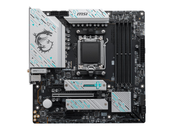 MSI B650M GAMING PLUS WIFI - Motherboard - micro ATX - Socket AM5 - AMD B650 Chipsatz - USB 3.2 Gen 1 USB 3.2 Gen 2 USB-C 3.2 Gen2 - Wi-Fi 6E Bluetooth 2.5 Gigabit LAN - Onboard-Grafik (CPU erforderlich)