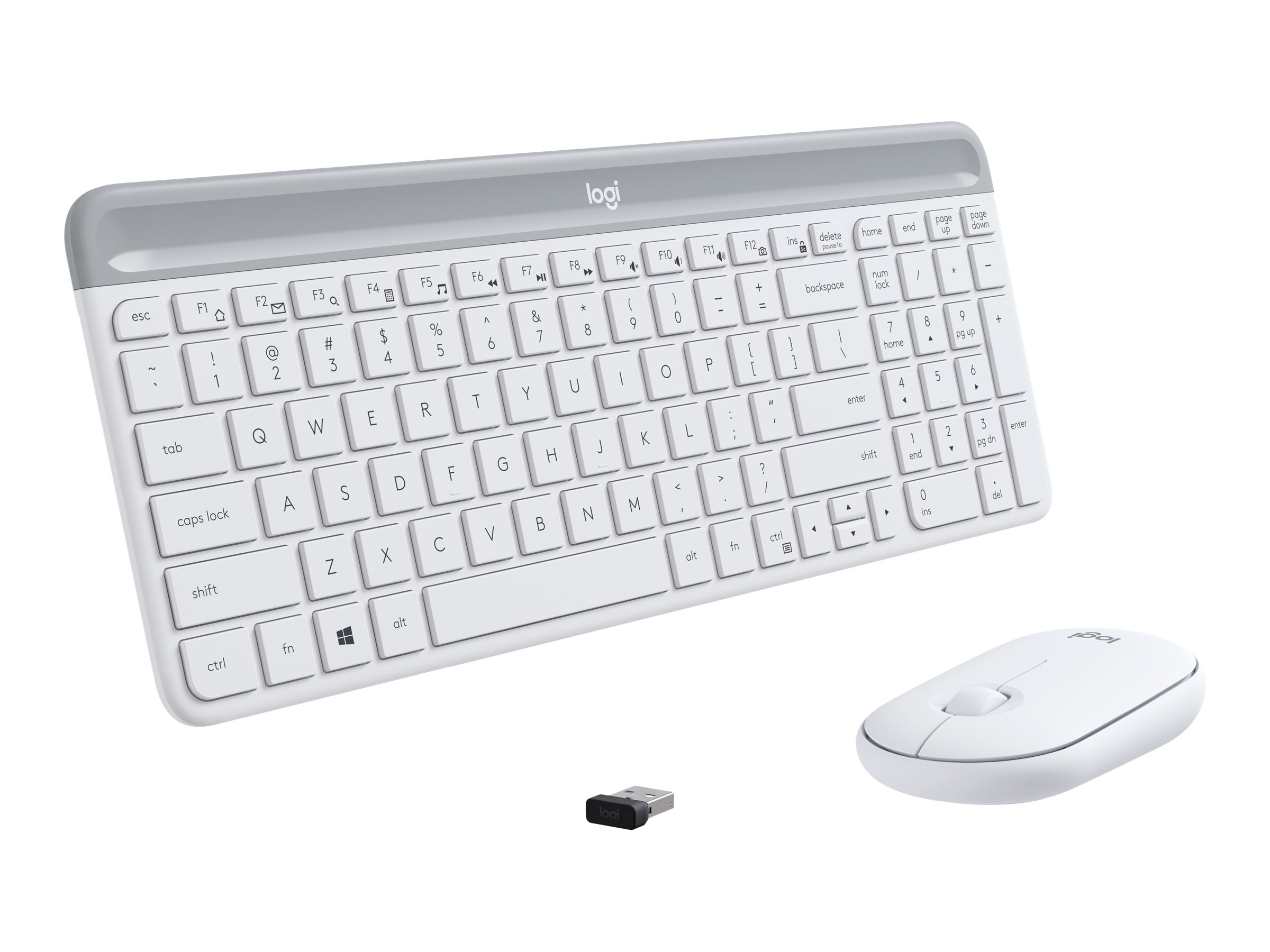 Logitech Slim Wireless Combo MK470 - Tastatur-und-Maus-Set