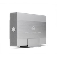 OWC Mercury Elite Pro - HDD  SSD-Gehäuse - 3.5 - 5 Gbits - USB Anschluss - Silber