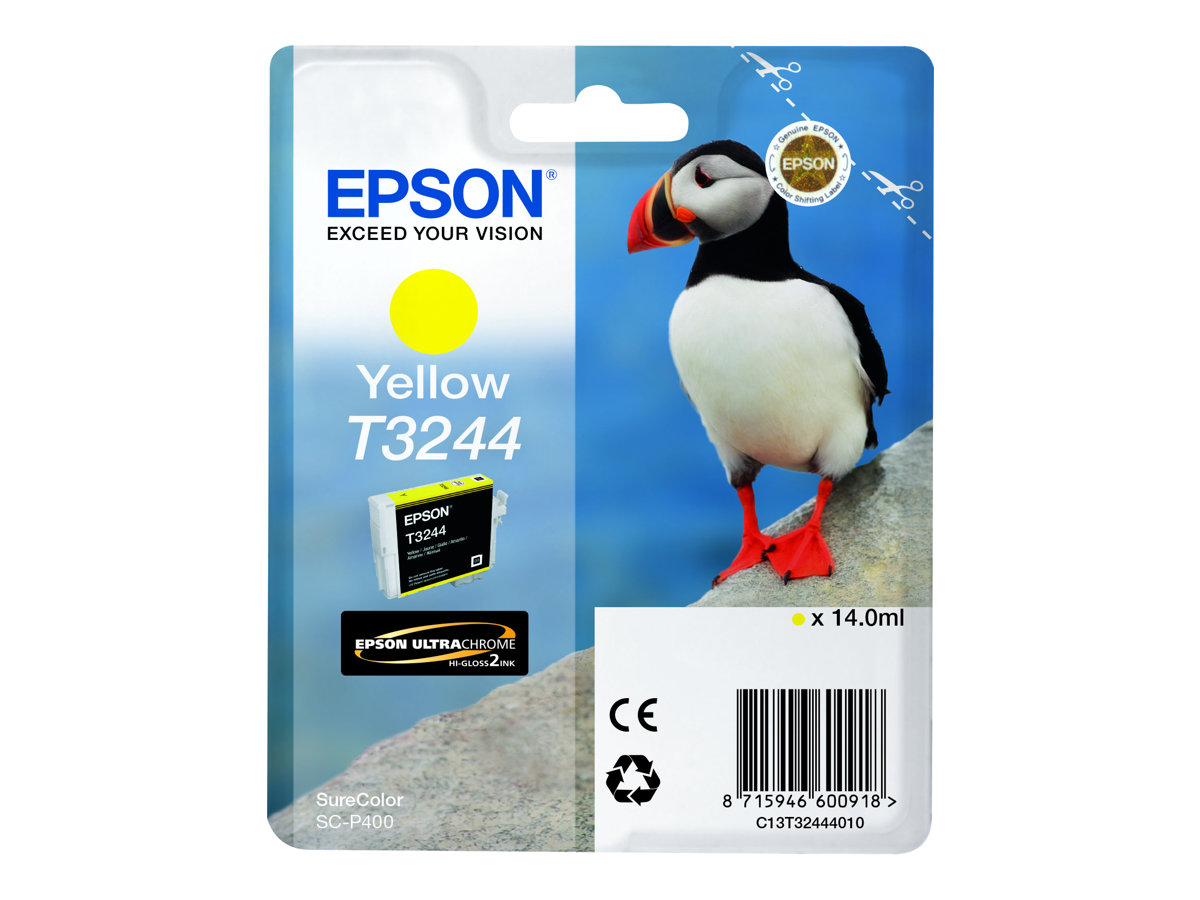 Epson T3244 - 14 ml - Gelb - original - Tintenpatrone