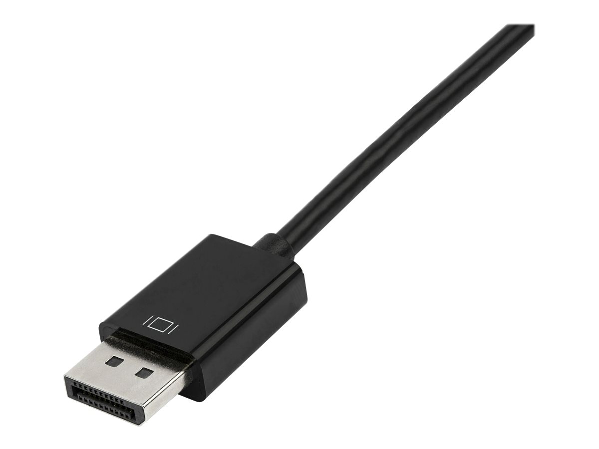 StarTech.com 3-in1 DisplayPort auf HDMI  DVI  VGA Adapter - DP zu VGA, DP zu HDMI, DP zu DVI Konverter - 1920x1200  1080p - Schwarz - Videoadapter - DisplayPort männlich zu HD-15 (VGA)