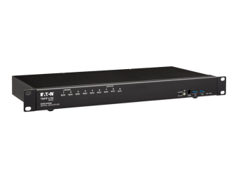Tripp Eaton Tripp Lite series DisplayPortUSB KVM Switch 8-Port with AudioVideo and USB Peripheral Sharing 4K 60 Hz 1U Rack-Mount