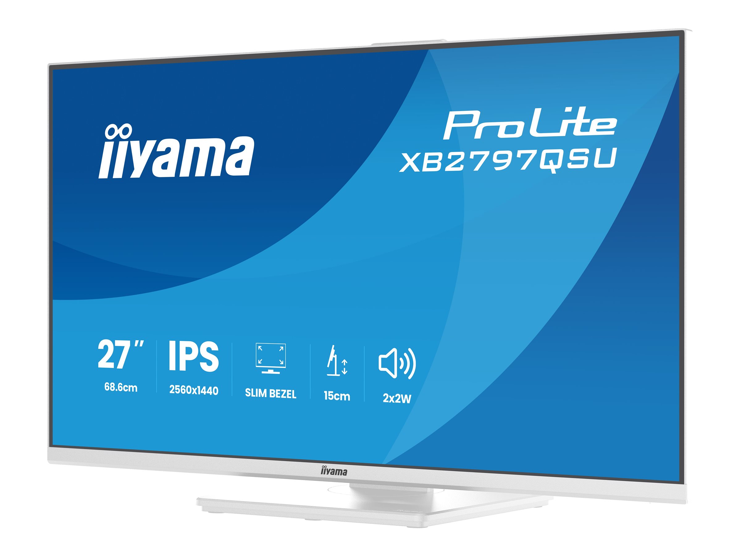 Iiyama ProLite XB2797QSU-W1 - LED-Monitor - 68.6 cm (27")