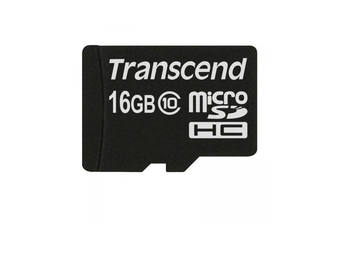 Transcend Flash-Speicherkarte - 16 GB - Class 10