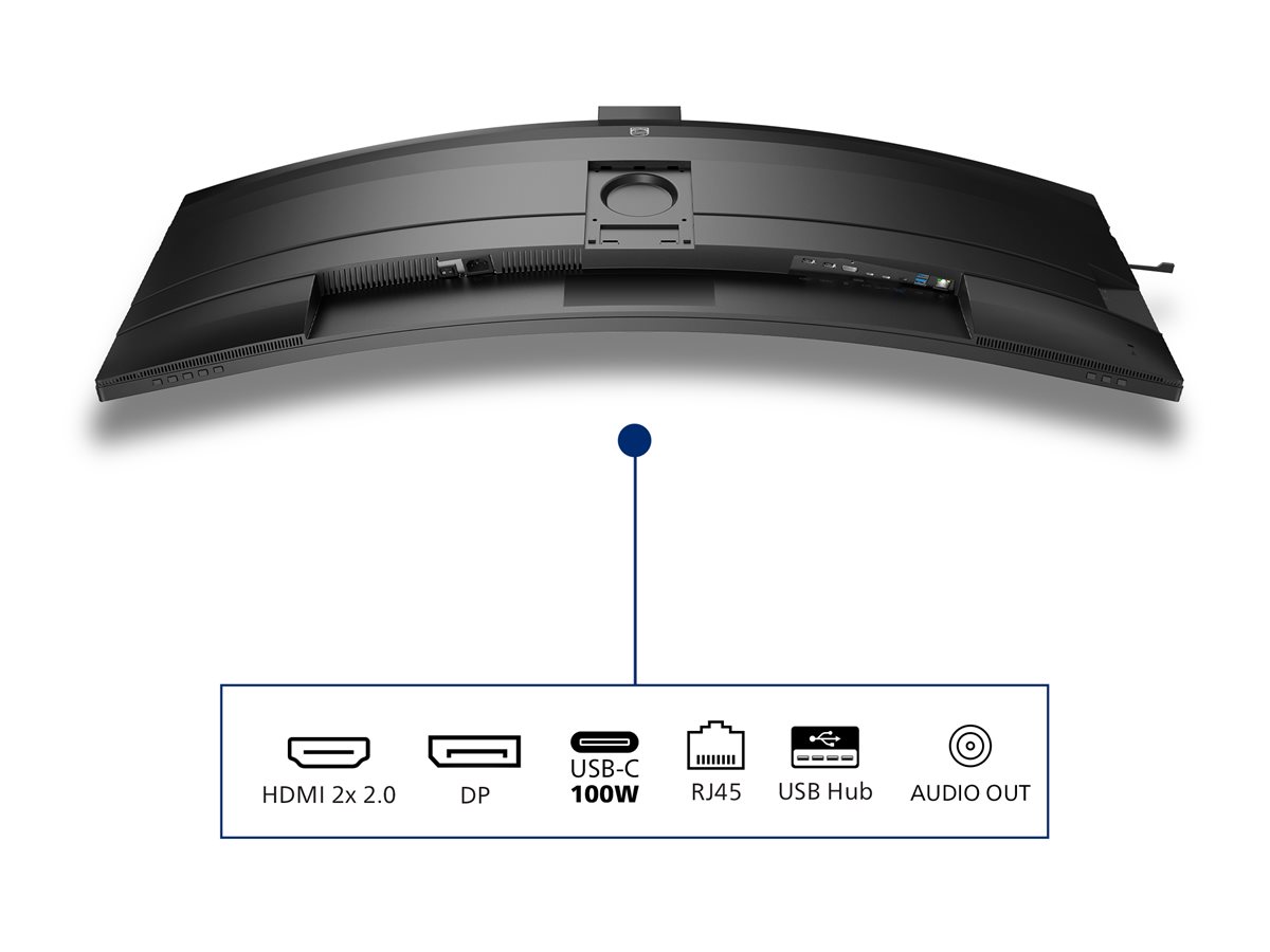 Philips 49B2U6903CH - 6000 Series - LED-Monitor - gebogen - 124.5 cm (49")