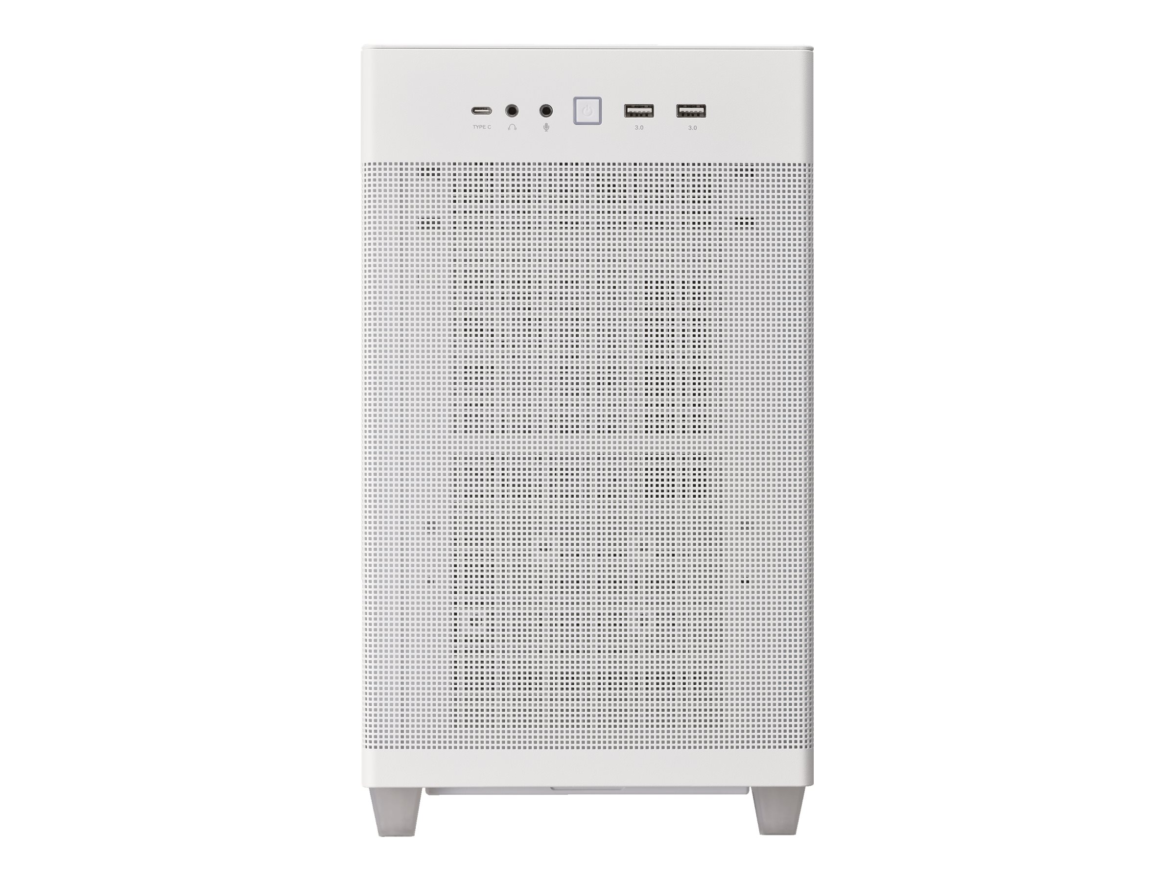 ASUS Prime AP201 - Kleiner Turm - micro ATX - Seitenteil mit Fenster (gehärtetes Glas)
