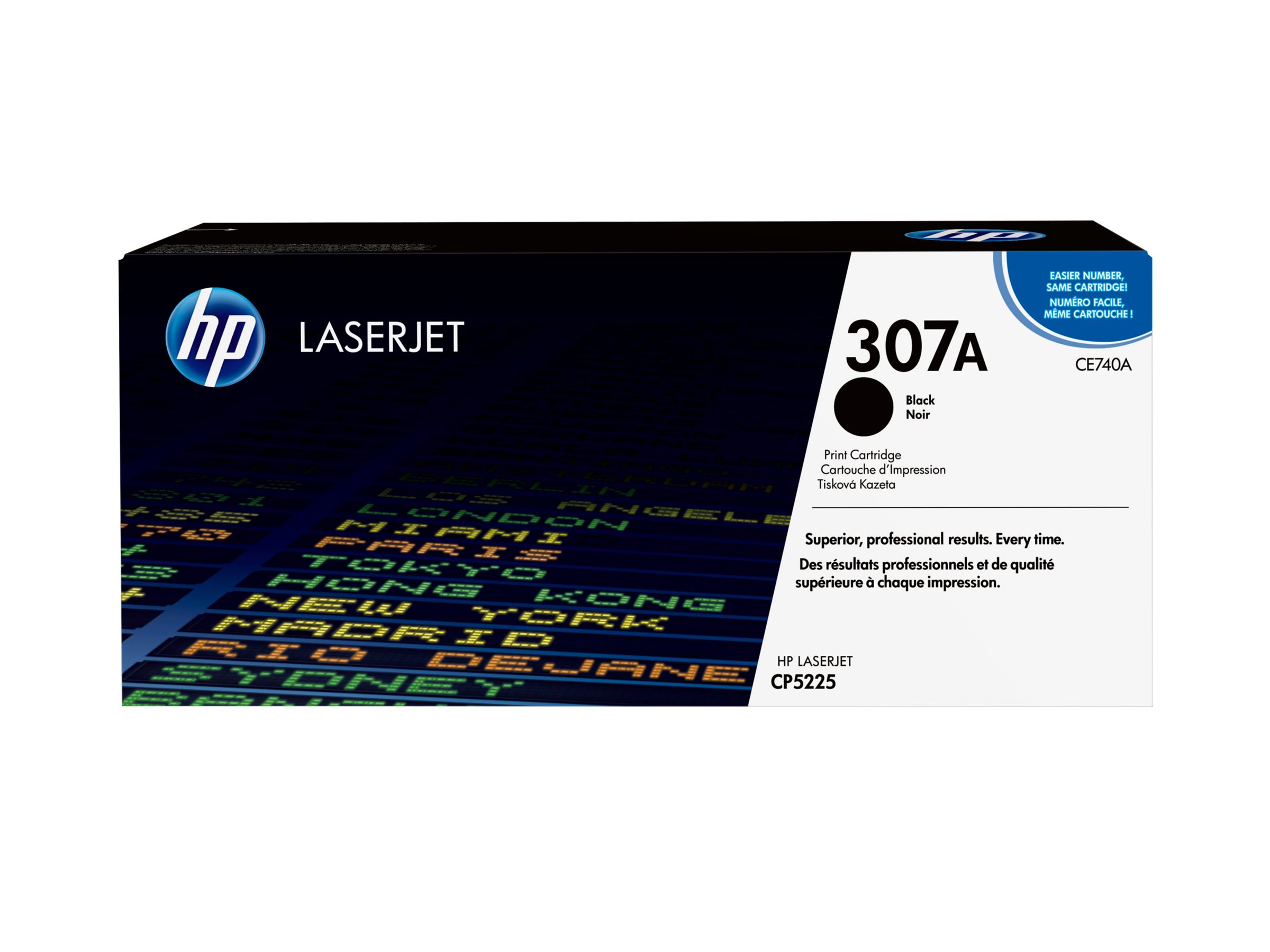 HP 307A - Schwarz - original - LaserJet - Tonerpatrone (CE740A)
