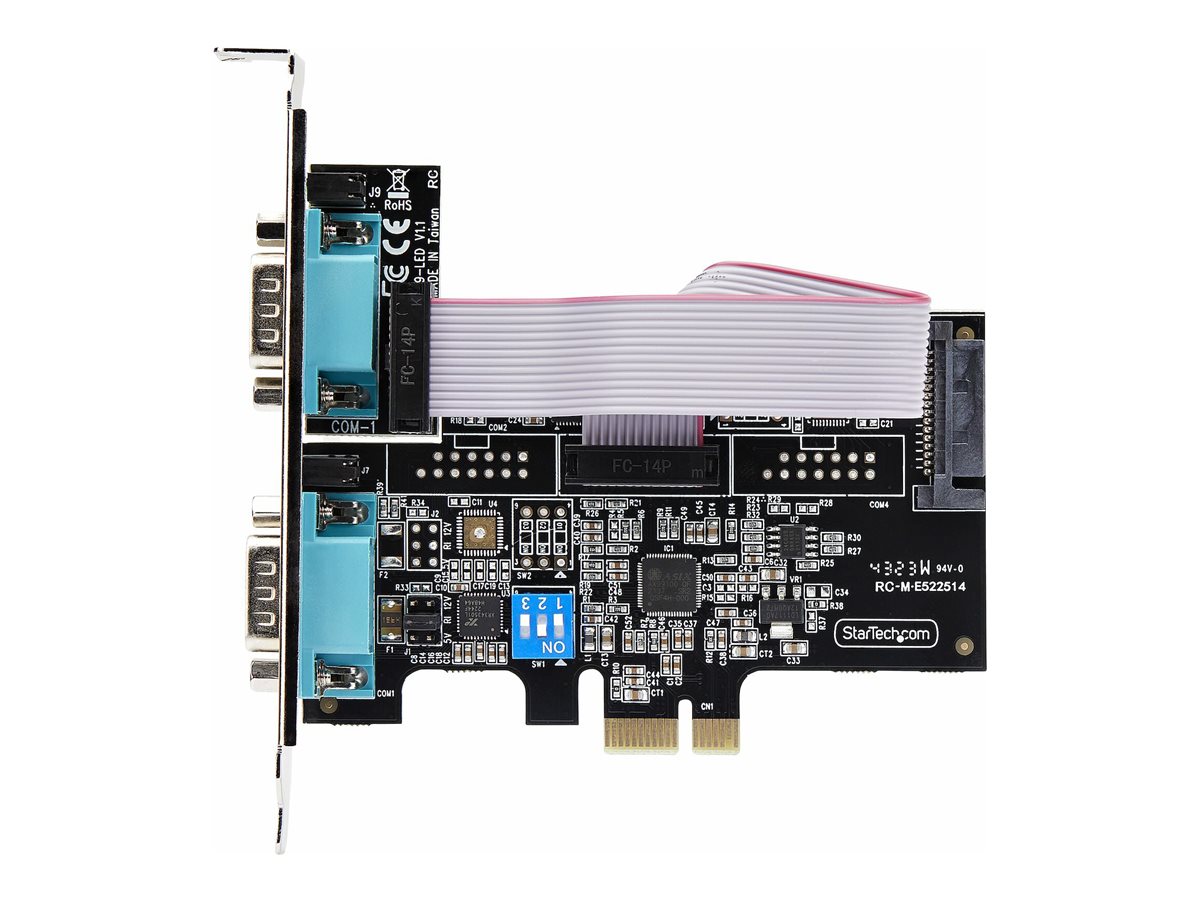 StarTech.com Startech 2-Port Serielle PCIe Karte, RS232RS422RS485