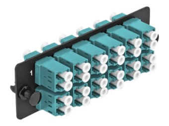 Delock Glasfaser-Adapterplatine - LC Duplex MM X 12