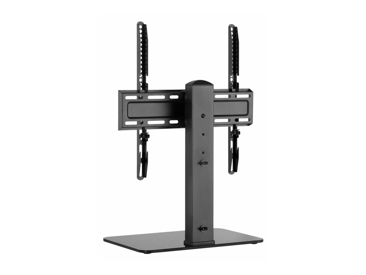 Equip Aufstellung - für LCD-Display  Curved LCD-Display - universal - Kunststoff, stainless steel, Glas - Schwarz - Bildschirmgröße 94-177.8 cm (37"-70")