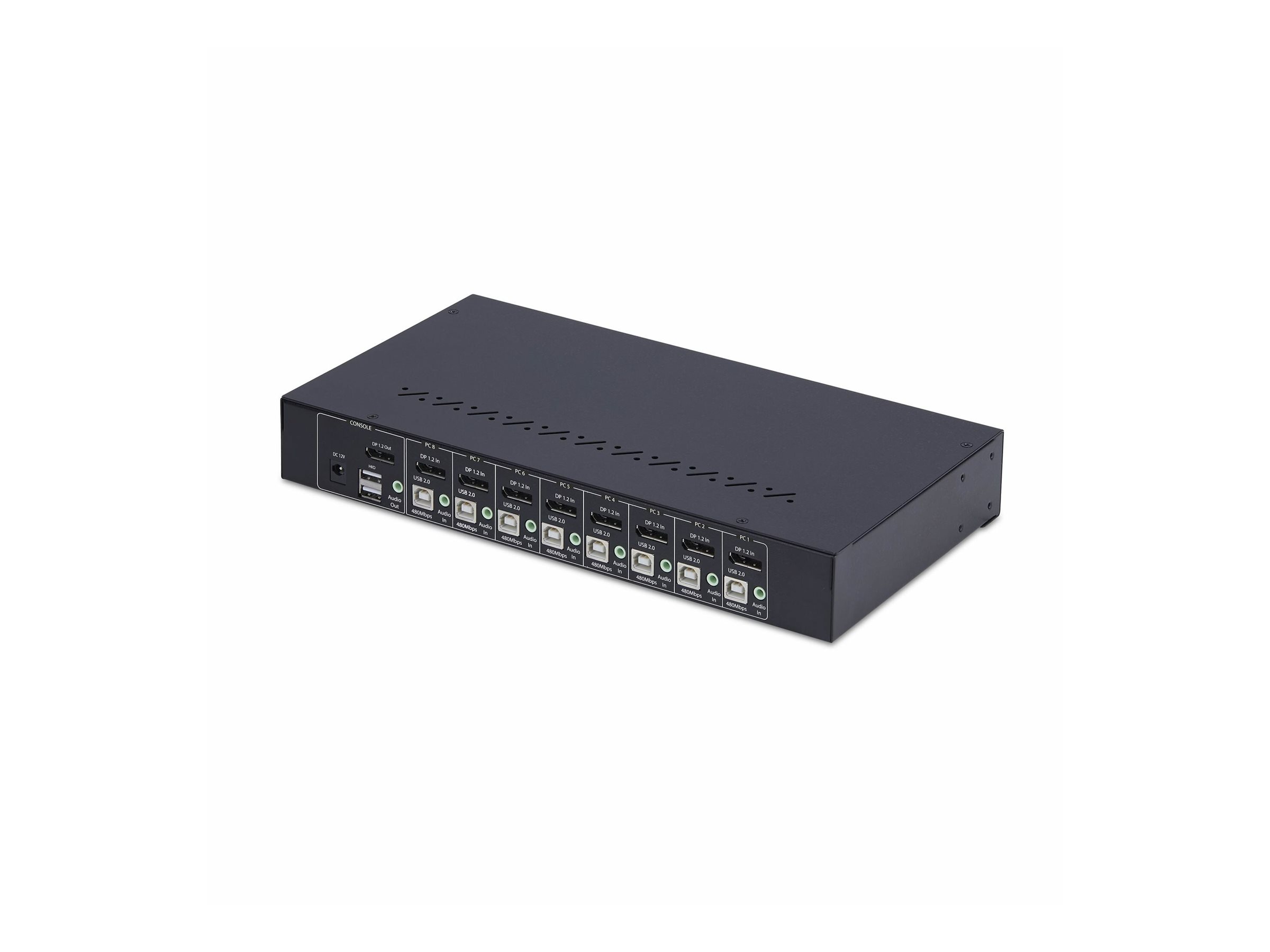 StarTech.com 8-Port DisplayPort KVM Switch w1U