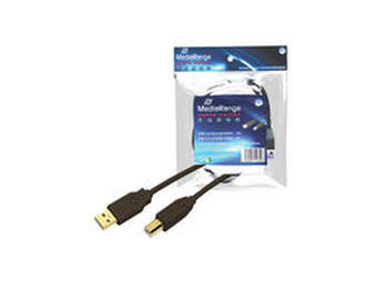 MEDIARANGE Printer Cable - USB-Kabel - USB (M)