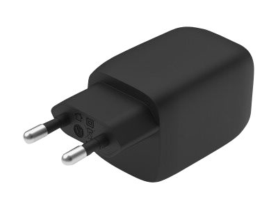 Belkin BoostCharge Pro - Netzteil - PPS-Technologie - 65 Watt - 3.25 A - PD 3.0, Fast Charge - 2 Ausgabeanschlussstellen (USB-C)