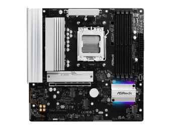 ASRock A620AM PRO RS - Motherboard - micro ATX - Socket AM5 - AMD A620A Chipsatz - USB 3.2 Gen 1, USB-C 3.2 Gen 1 - 2.5 Gigabit LAN - Onboard-Grafik (CPU erforderlich)