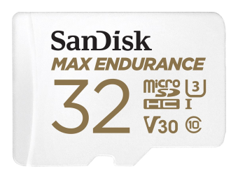 SanDisk Max Endurance - Flash-Speicherkarte (microSDHCSD-Adapter inbegriffen)