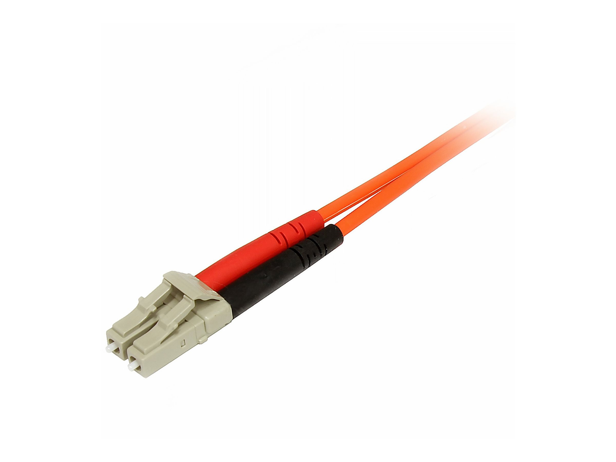 StarTech.com 1m Fiber Optic Cable - Multimode Duplex 50125 - LSZH - LCSC - OM2 - LC to SC Fiber Patch Cable (50FIBLCSC1)