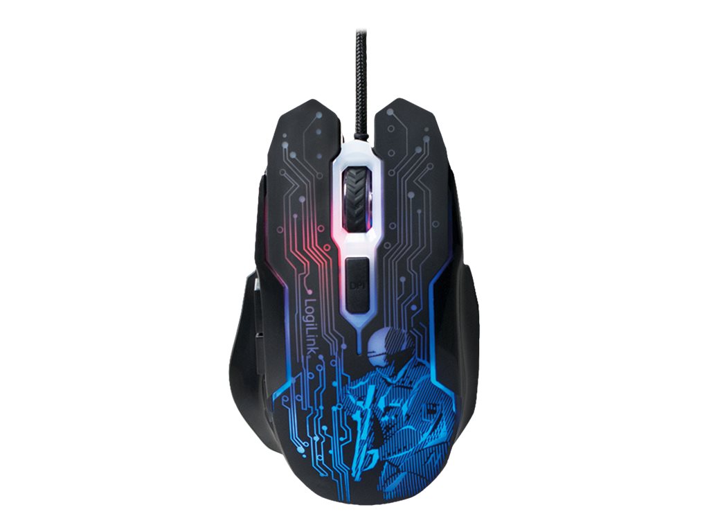 LogiLink Gaming - Maus - optisch - 6 Tasten