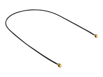 Delock Antennenkabel - MHFU.FL Stecker gewinkelt zu MHFU.FL Stecker gewinkelt